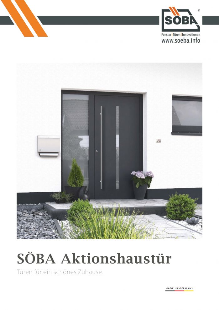 Prospekt Söba Haustür - detaillierte Ansichten